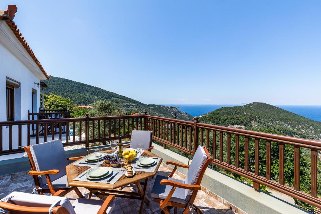 Villa Margini, Aegean Views , Pool Villa, Skopelos Zewnętrze zdjęcie