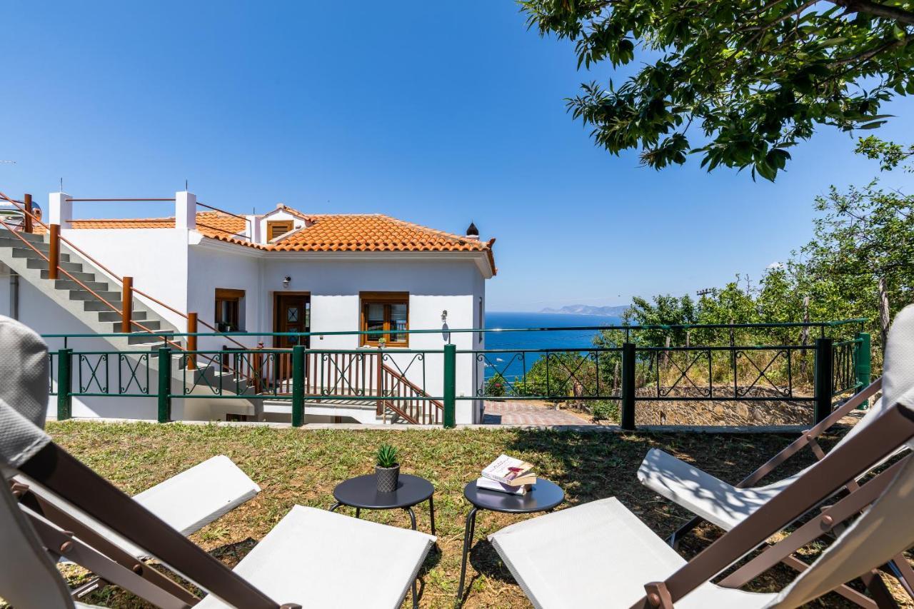 Villa Margini, Aegean Views , Pool Villa, Skopelos Zewnętrze zdjęcie