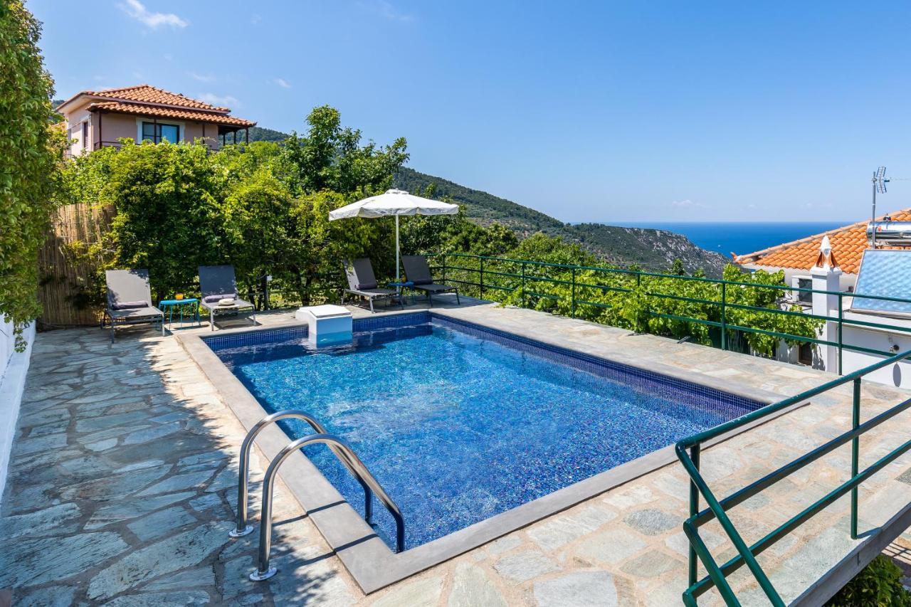 Villa Margini, Aegean Views , Pool Villa, Skopelos Zewnętrze zdjęcie