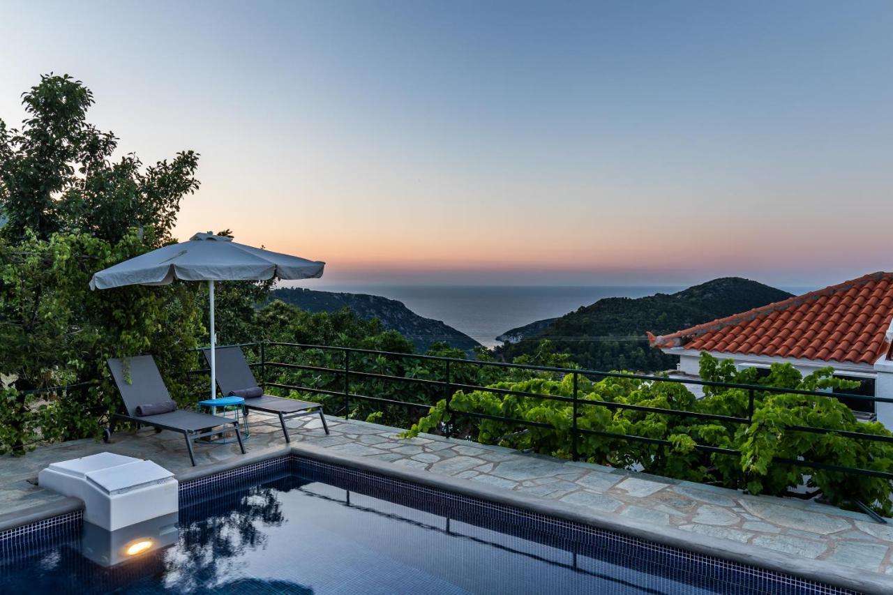 Villa Margini, Aegean Views , Pool Villa, Skopelos Zewnętrze zdjęcie